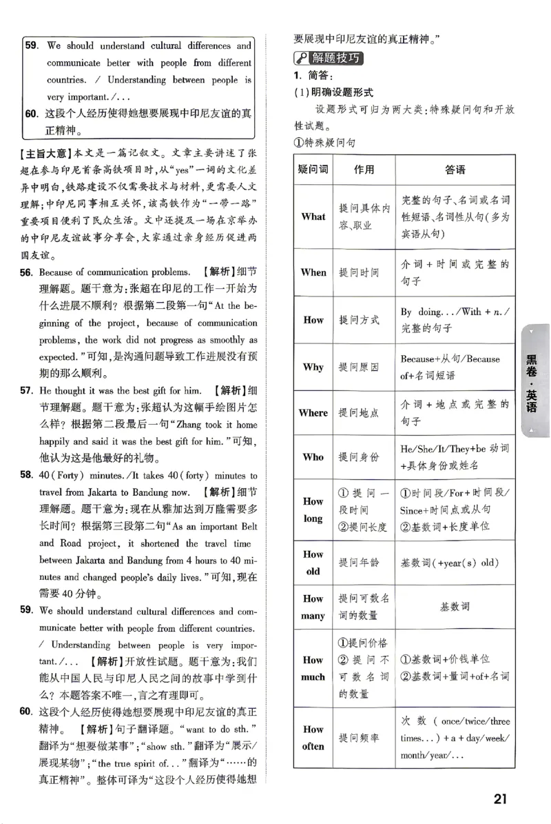 2026《万唯中考&bull;湖南黑白卷》英语黑白卷答案_2026中考押题卷合集_2026《万唯中考黑白卷》地方版(1)_2026《万唯中考&bull;湖南黑白卷》7科_2026《万唯中考&bull;湖南黑白卷》英语