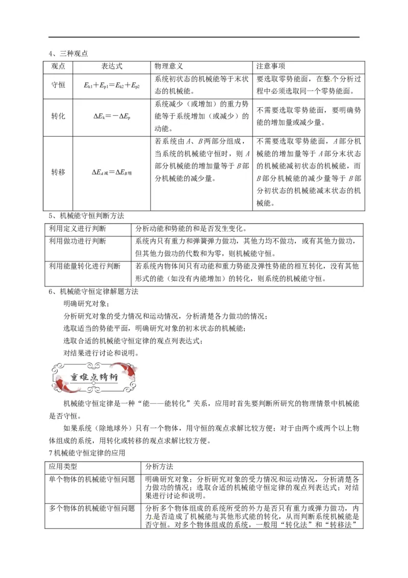 第17讲复习专题十四机械能守恒定律（教师版）-新高二暑假精品课（人教版）_高中三年全科资料_高中_高中1_2025秋新高二《暑假衔接讲义》（语数外理化）电子版