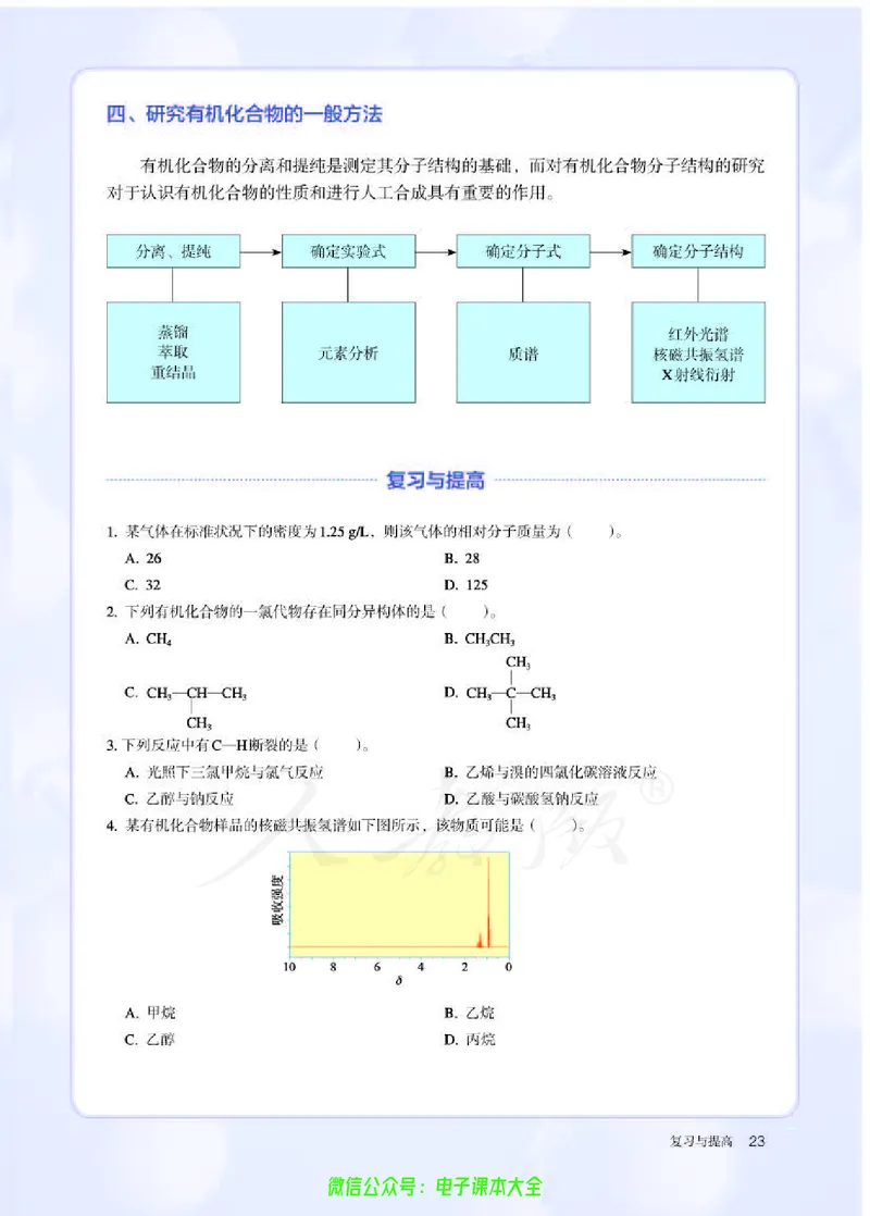 普通高中教科书化学选择性必修3有机化学基础_高中三年全科资料_高中_高中电子教材_高中化学_人教版_旧