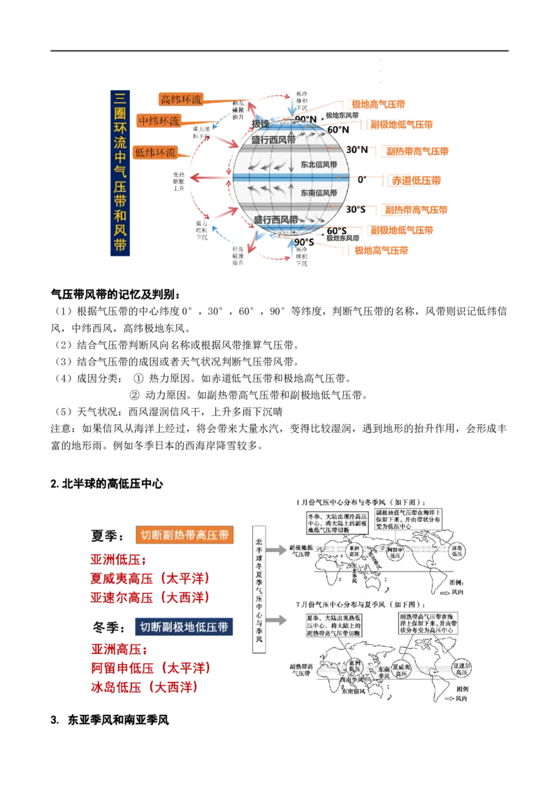 秘籍01考前必记自然地理32个核心考点（全国通用）_高中三年全科资料_高中_高中1_2026高中地理核心考点秘籍