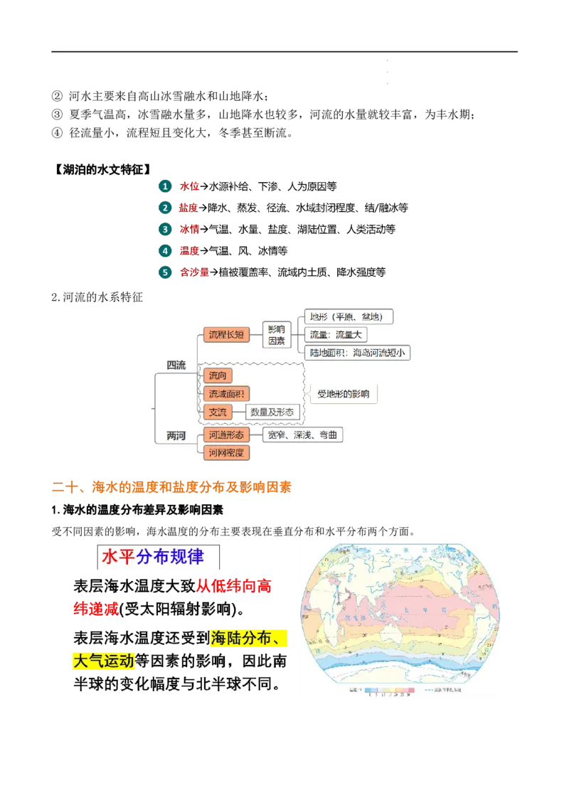 秘籍01考前必记自然地理32个核心考点（全国通用）_高中三年全科资料_高中_高中1_2026高中地理核心考点秘籍