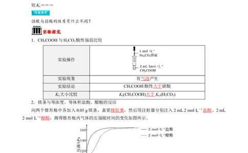 第10讲电离平衡常数强酸弱酸比较-教师版新高二化学暑假衔接（人教版）_高中三年全科资料_高中_高中1_2025秋新高二《暑假衔接讲义》（语数外理化）电子版