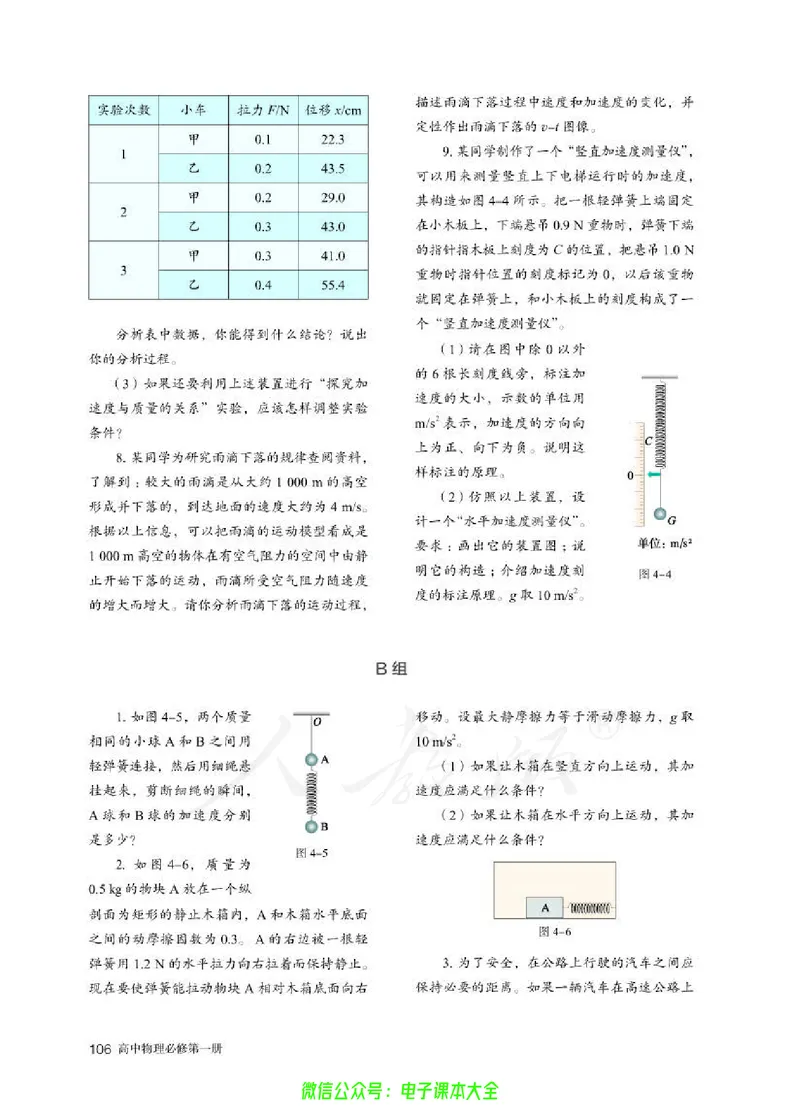 普通高中教科书物理必修第一册_高中三年全科资料_高中_高中电子教材_高中物理_人教版_旧