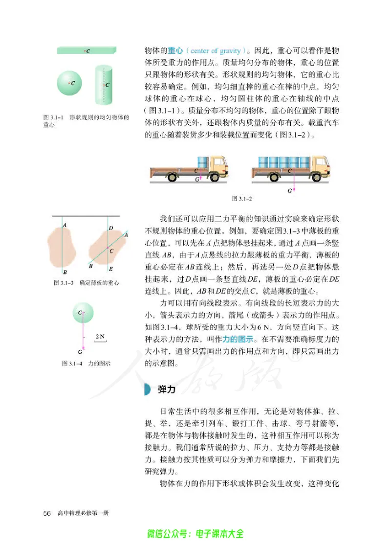 普通高中教科书物理必修第一册_高中三年全科资料_高中_高中电子教材_高中物理_人教版_旧