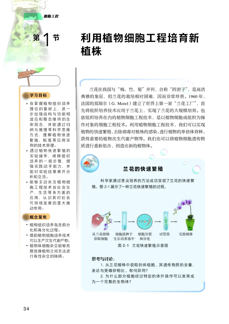 普通高中教科书生物学选择性必修3生物技术与工程_高中三年全科资料_高中_高中电子教材_高中生物学_沪科技版