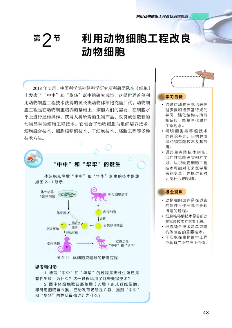 普通高中教科书生物学选择性必修3生物技术与工程_高中三年全科资料_高中_高中电子教材_高中生物学_沪科技版