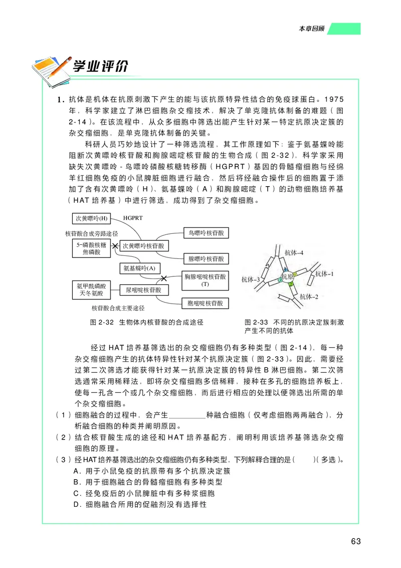 普通高中教科书生物学选择性必修3生物技术与工程_高中三年全科资料_高中_高中电子教材_高中生物学_沪科技版