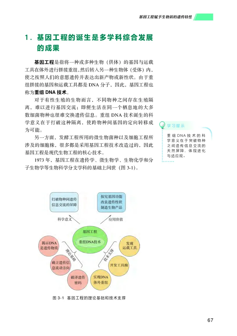 普通高中教科书生物学选择性必修3生物技术与工程_高中三年全科资料_高中_高中电子教材_高中生物学_沪科技版