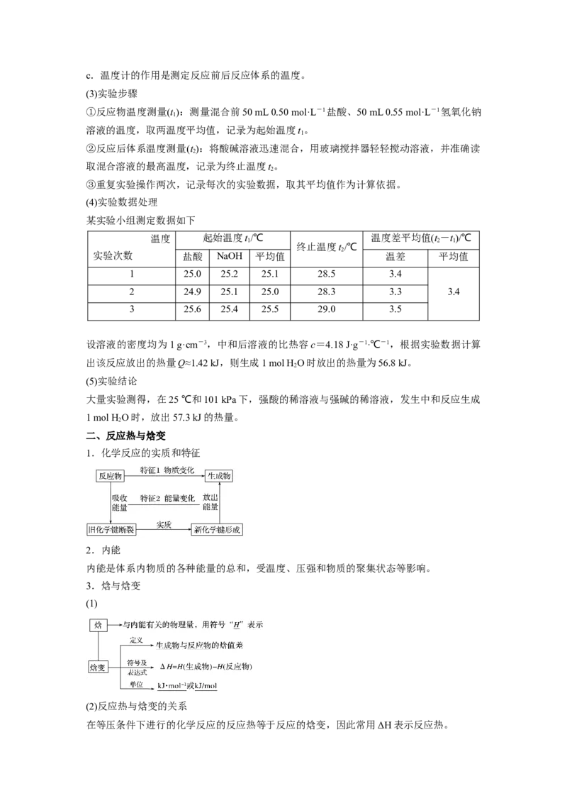 第01讲反应热-暑假衔接新高二化学暑假精品课（人教版）（学生版）_高中三年全科资料_高中_高中1_2025秋新高二《暑假衔接讲义》（语数外理化）电子版