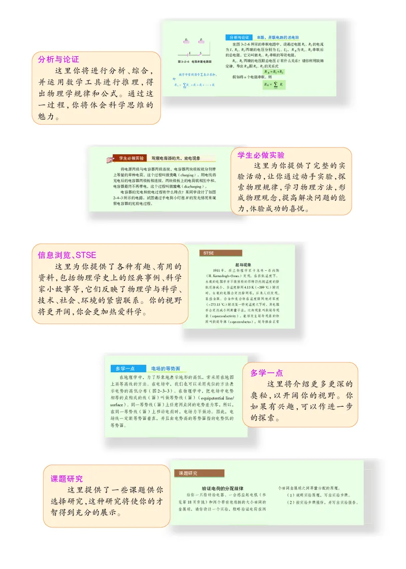 物理必修3（电子版）_高中三年全科资料_高中_高中电子教材_高中物理_沪科教版