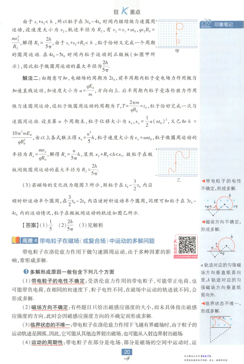 狂K重点_高中三年全科资料_高中_2026版高中必刷题物理选修二RJ(1)