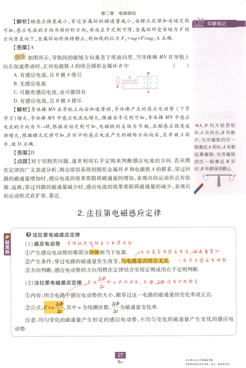 狂K重点_高中三年全科资料_高中_2026版高中必刷题物理选修二RJ(1)