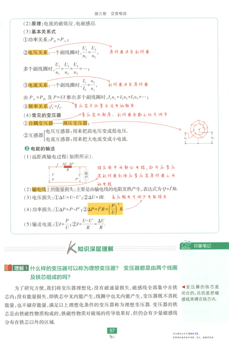 狂K重点_高中三年全科资料_高中_2026版高中必刷题物理选修二RJ(1)
