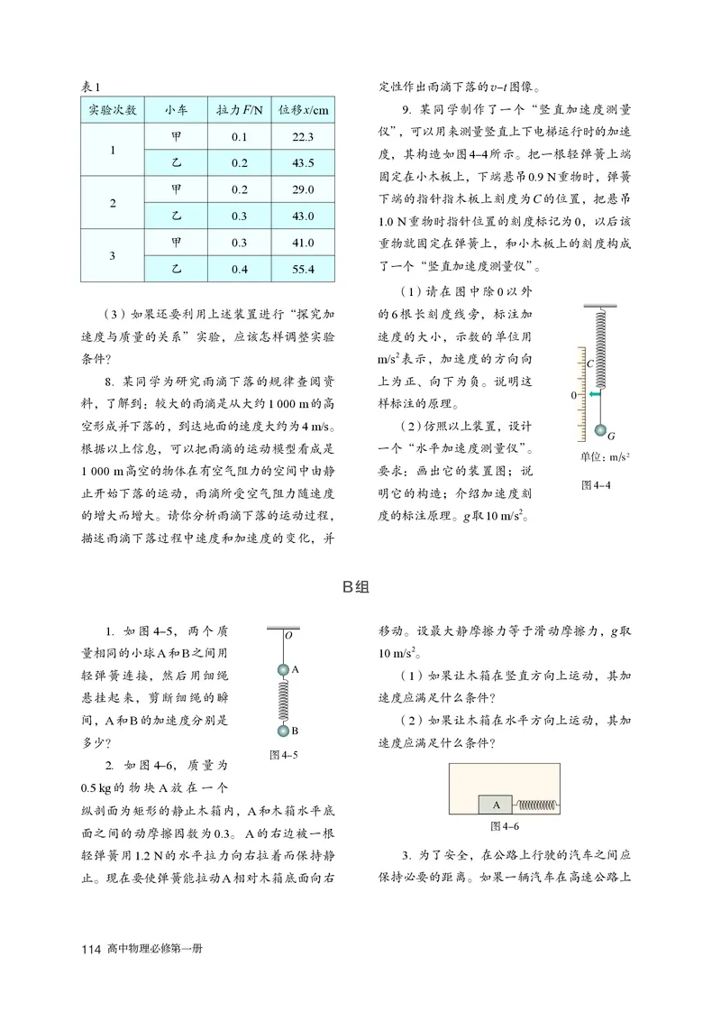 物理必修第1册_高中三年全科资料_高中_高中电子教材_高中物理_人教版