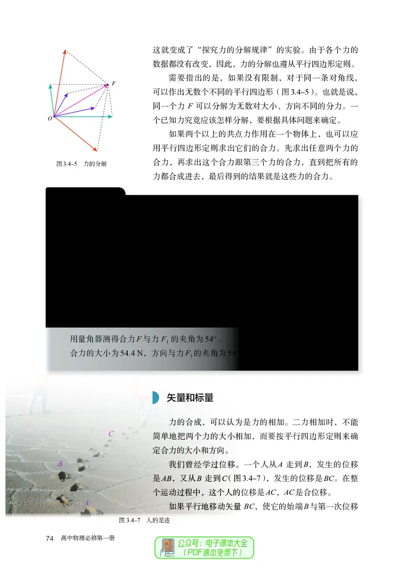 物理必修第1册_高中三年全科资料_高中_高中电子教材_高中物理_人教版