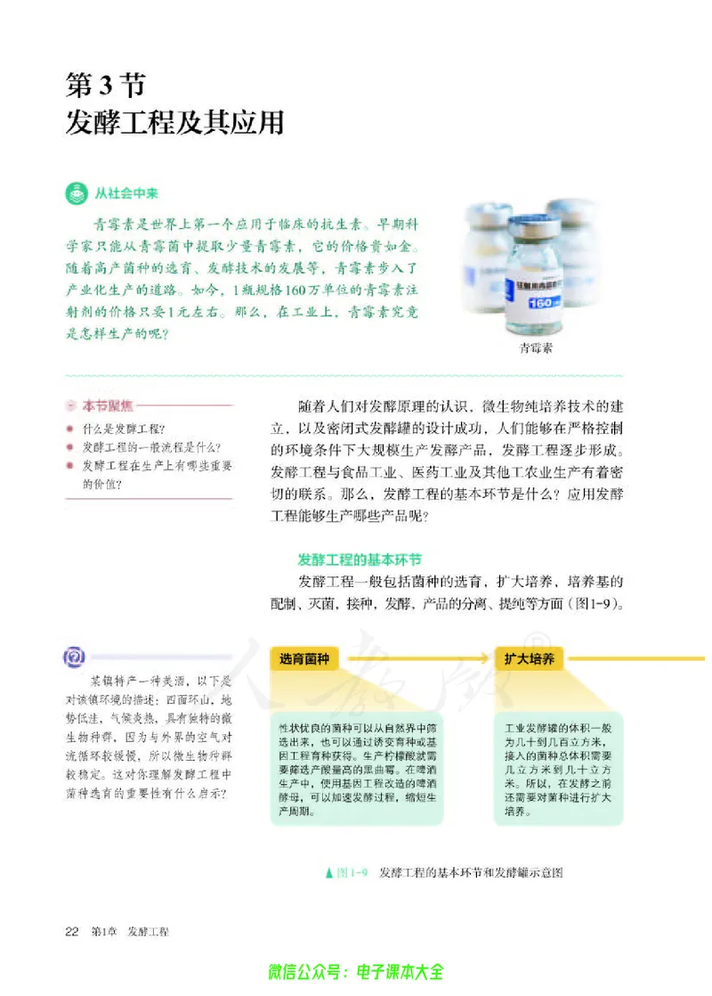 普通高中教科书生物学选择性必修3生物技术与工程_高中三年全科资料_高中_高中电子教材_高中生物学_人教版_旧