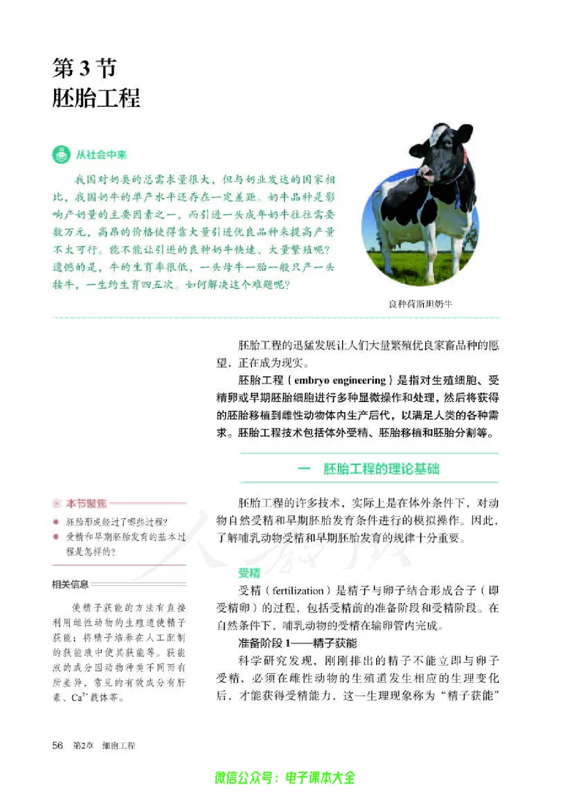 普通高中教科书生物学选择性必修3生物技术与工程_高中三年全科资料_高中_高中电子教材_高中生物学_人教版_旧