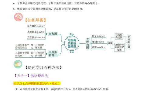 专题16点和圆、直线和圆的位置关系（9个知识点5种题型4种中考考法）（教师版）_人教版数学九年级上册_版本二_九年级数学上册（人教版）_常见题型通关讲解练-V3_2024版