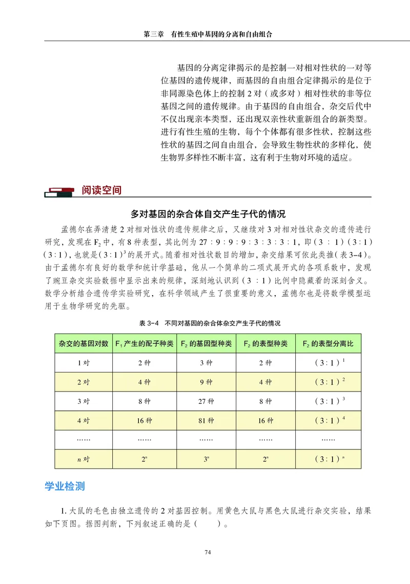 生物学必修2（电子版）_高中三年全科资料_高中_高中电子教材_高中生物学_沪科教版