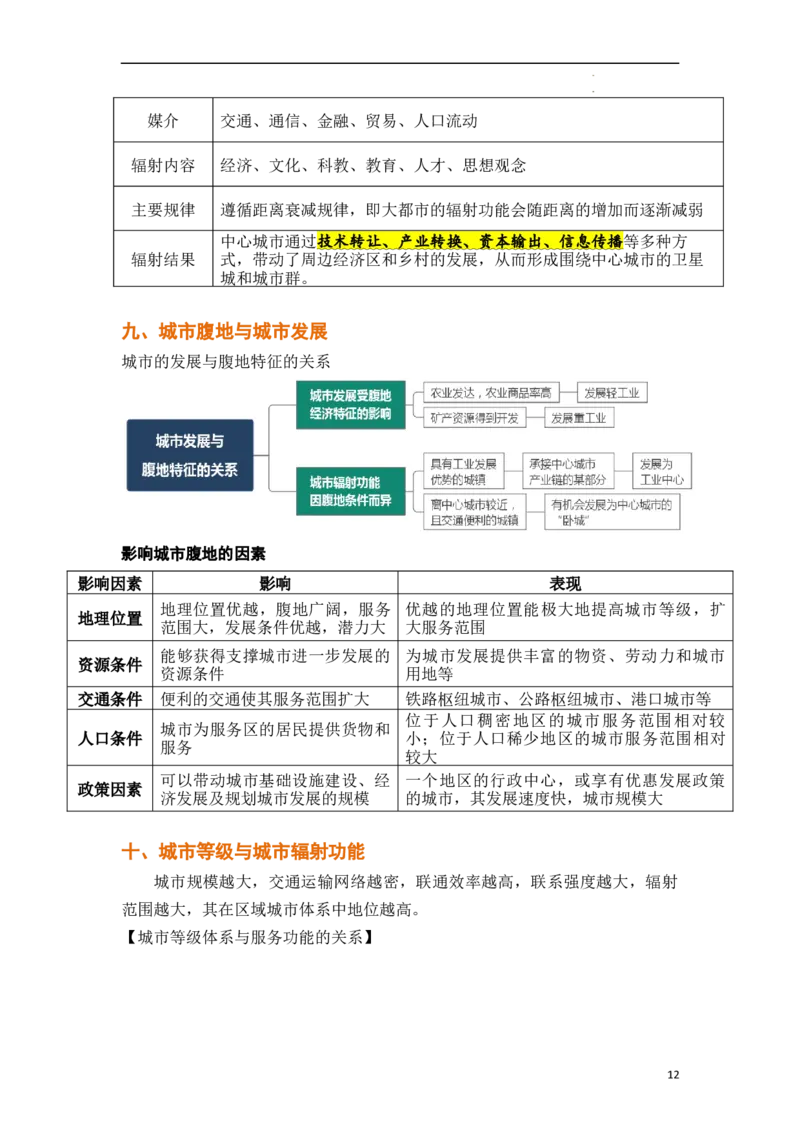 秘籍03考前必记区域地理24个核心考点（全国通用）_高中三年全科资料_高中_高中1_2026高中地理核心考点秘籍