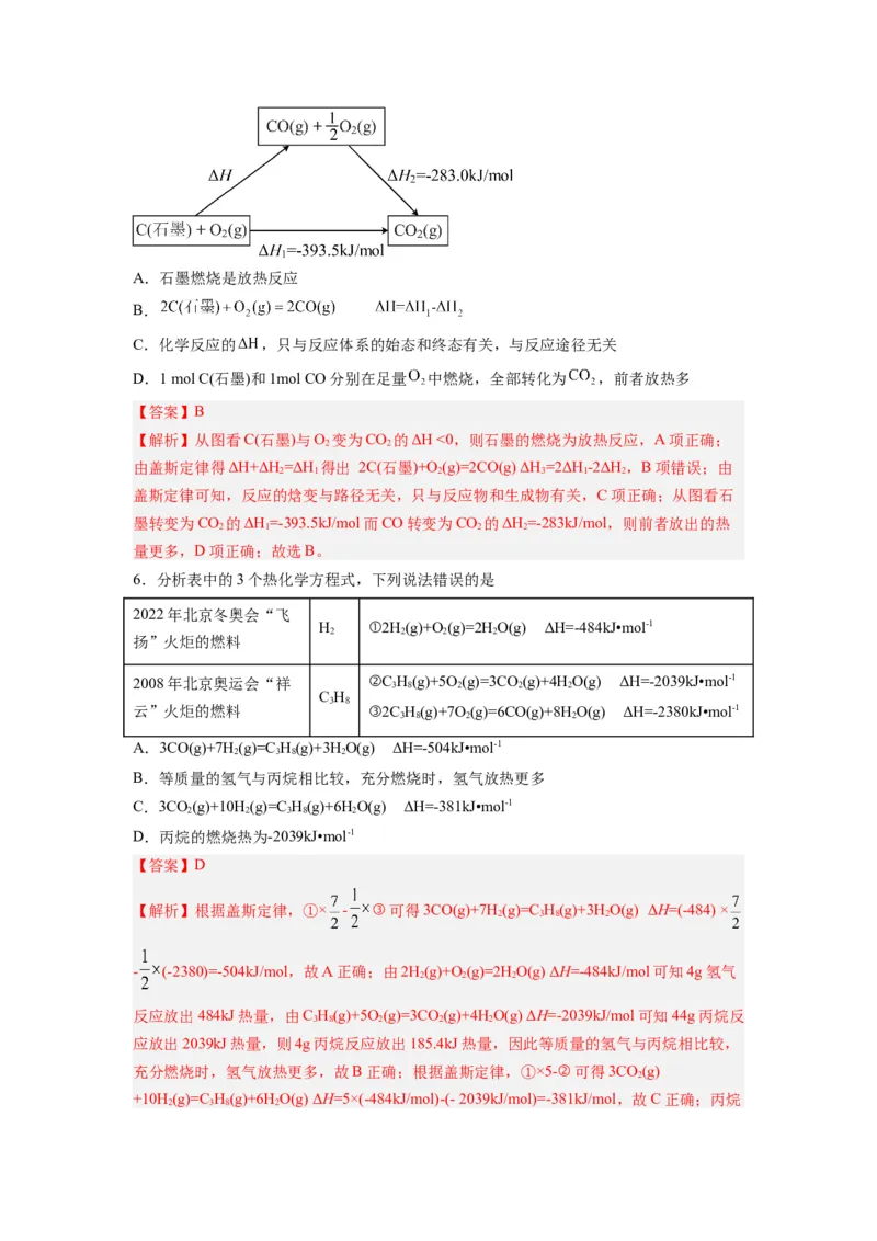 第02讲反应热的计算-暑假衔接新高二化学暑假精品课（人教版）（教师版）_高中三年全科资料_高中_高中1_2025秋新高二《暑假衔接讲义》（语数外理化）电子版