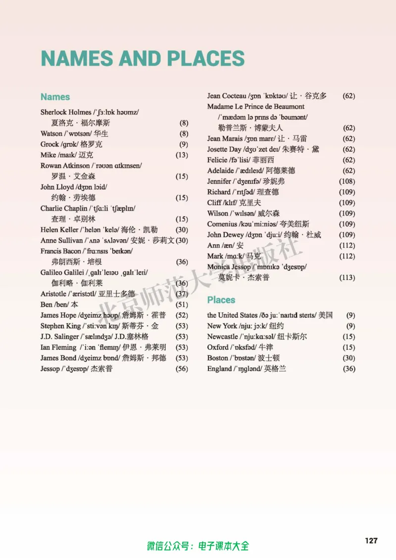普通高中教科书英语选择性必修第二册_高中三年全科资料_高中_高中电子教材_高中英语_北师大