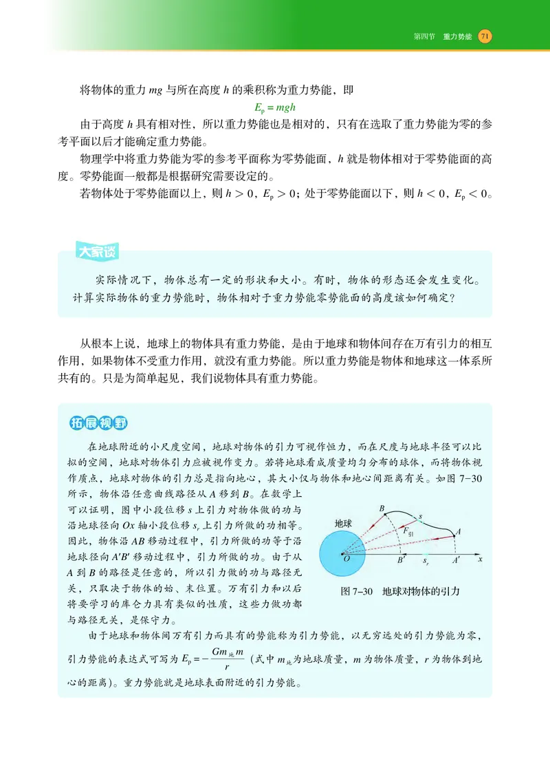 普通高中教科书物理必修第二册_高中三年全科资料_高中_高中电子教材_高中物理_沪科技版