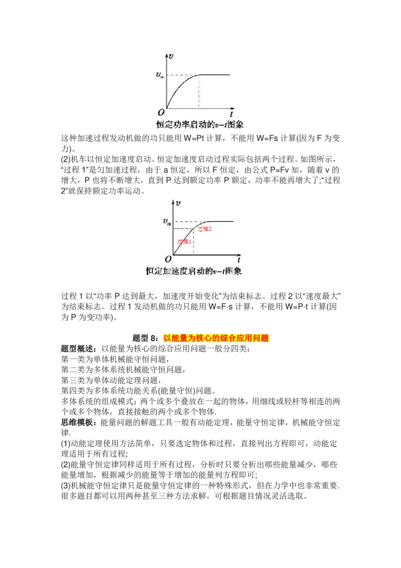 物理16种常见题型的解题方法和思维模板_高中三年全科资料_高中三年全科资料_物理