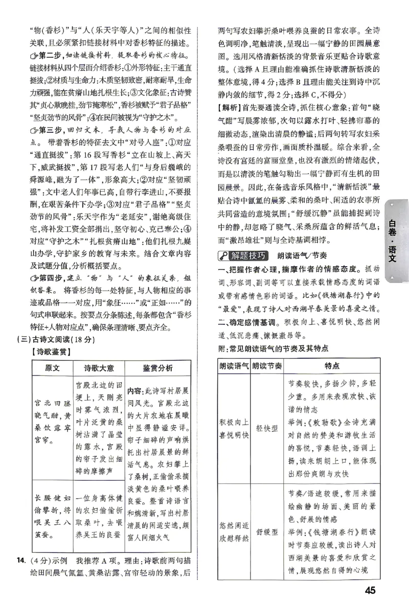 2026《万唯中考&bull;湖南黑白卷》语文黑白卷答案_2026中考押题卷合集_2026《万唯中考黑白卷》地方版(1)_2026《万唯中考&bull;湖南黑白卷》7科_2026《万唯中考&bull;湖南黑白卷》语文