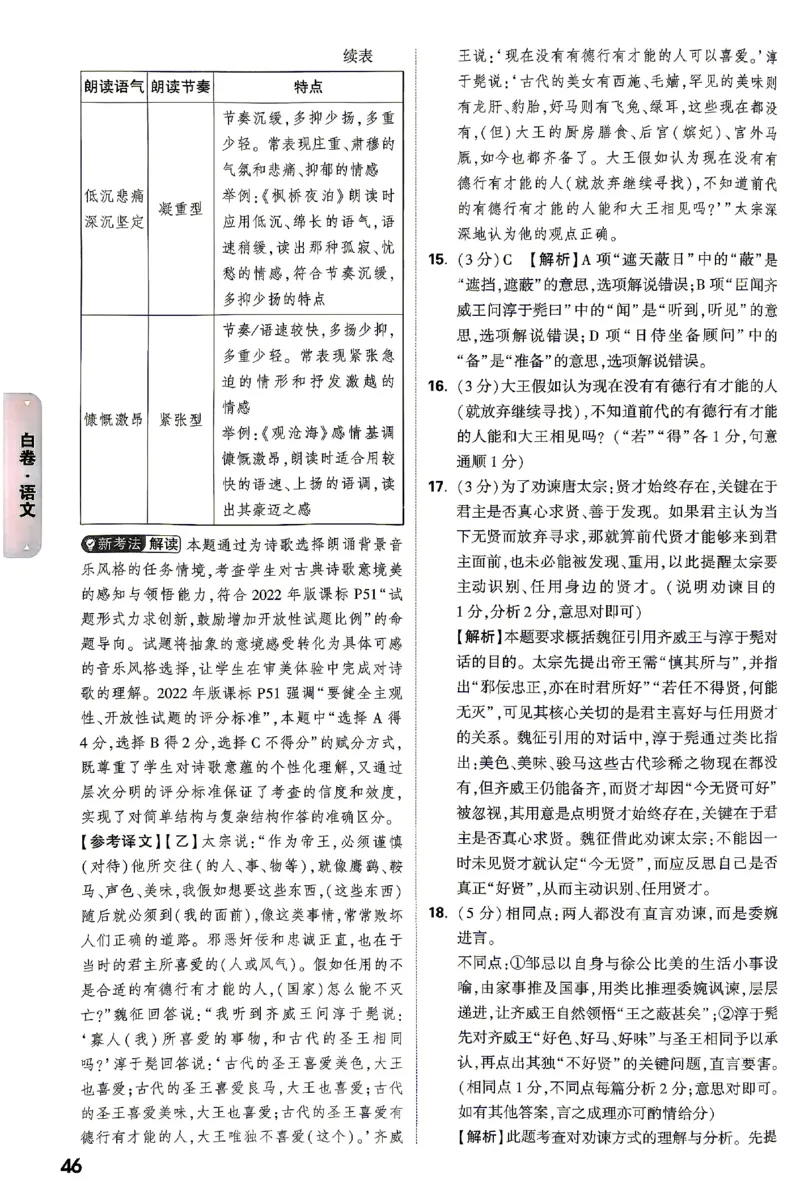 2026《万唯中考&bull;湖南黑白卷》语文黑白卷答案_2026中考押题卷合集_2026《万唯中考黑白卷》地方版(1)_2026《万唯中考&bull;湖南黑白卷》7科_2026《万唯中考&bull;湖南黑白卷》语文