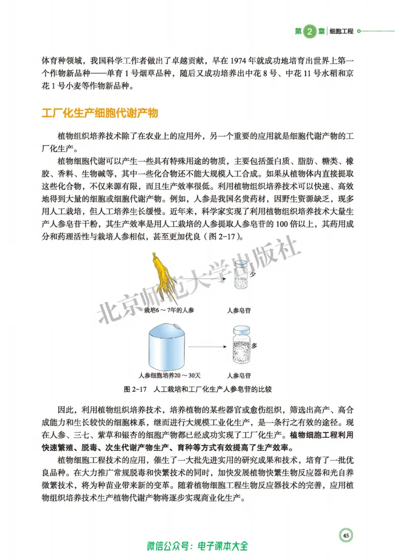 生物学选择性必修3生物技术与工程_高中三年全科资料_高中_高中电子教材_高中生物学_北师大