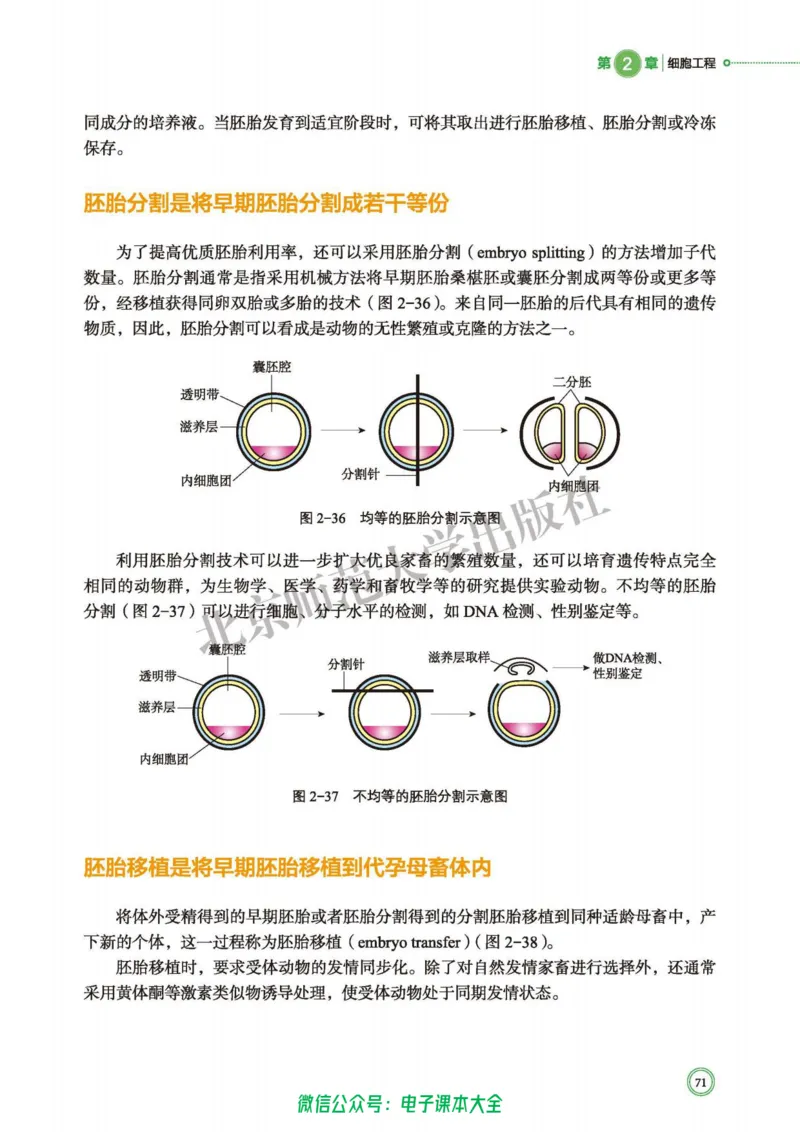 生物学选择性必修3生物技术与工程_高中三年全科资料_高中_高中电子教材_高中生物学_北师大