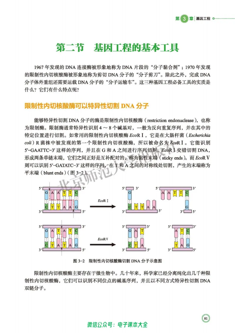 生物学选择性必修3生物技术与工程_高中三年全科资料_高中_高中电子教材_高中生物学_北师大