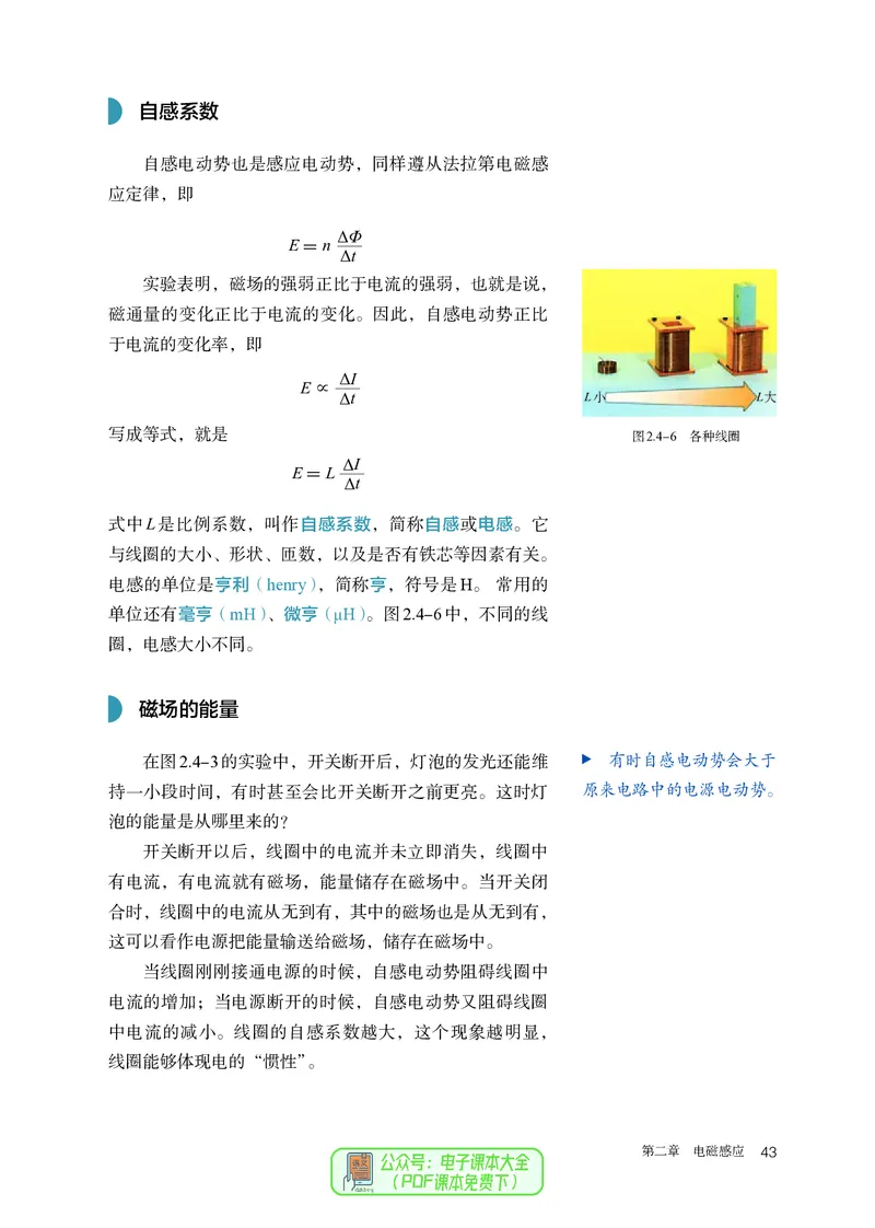 物理选择性必修第2册_高中三年全科资料_高中_高中电子教材_高中物理_人教版