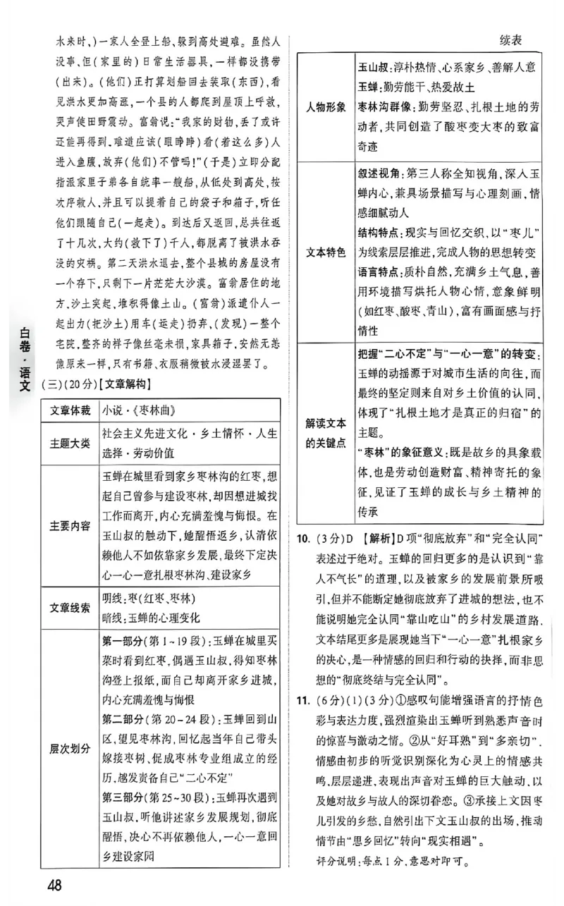 2026《万唯中考&bull;福建黑白卷》语文白卷答案_2026中考押题卷合集_2026《万唯中考黑白卷》地方版(1)_2026《万唯中考&bull;福建黑白卷》7科_2026《万唯中考&bull;福建黑白卷》语文