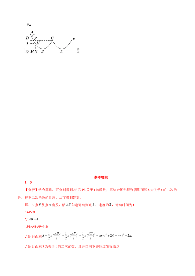 专题22.32实际问题与二次函数（分层练习）（培优练）-（人教版）_人教版数学九年级上册_版本二_九年级数学上册（人教版）_专题突破练习-V4_2024版