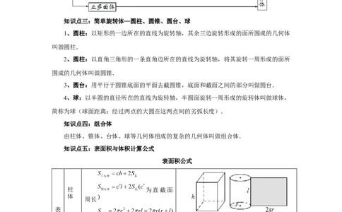 第46讲空间几何体的结构特征、表面积（教师版）_高中三年全科资料_高考数学《必刷5000题》2025版_2025高考数学必刷5000题（分章节WORD）