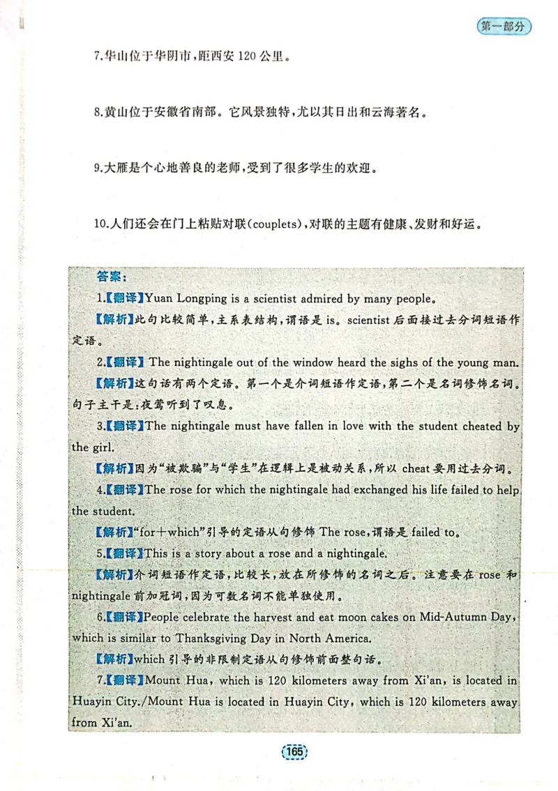 第四章定语和定语从句_高中三年全科资料_高中_高中1_刘晓艳高中刘晓燕《大雁英语》高中语法+单词（视频+讲义）_刘晓艳不就是高考英语语法吗（视频课+配套电子讲义）