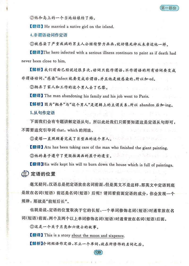 第四章定语和定语从句_高中三年全科资料_高中_高中1_刘晓艳高中刘晓燕《大雁英语》高中语法+单词（视频+讲义）_刘晓艳不就是高考英语语法吗（视频课+配套电子讲义）