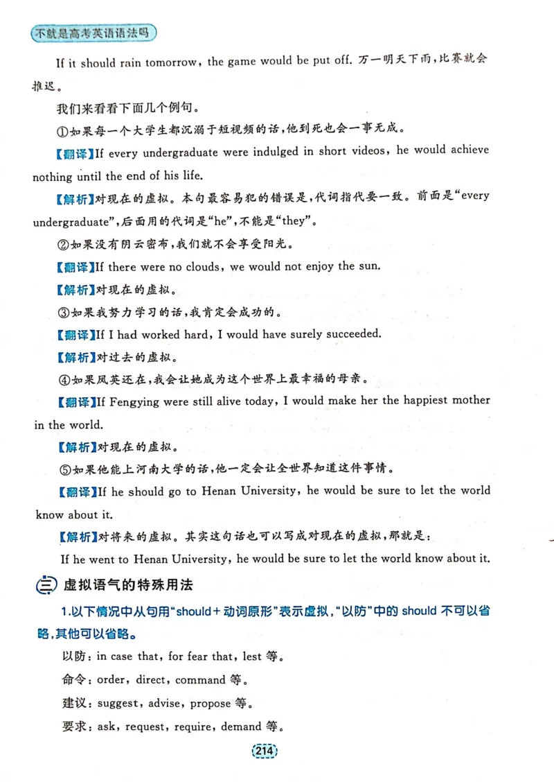 第六章特殊句式_高中三年全科资料_高中_高中1_刘晓艳高中刘晓燕《大雁英语》高中语法+单词（视频+讲义）_刘晓艳不就是高考英语语法吗（视频课+配套电子讲义）_第一部分语法趣讲