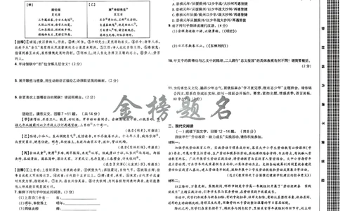 2026《载望中考&bull;考前预测解密卷》语文B卷_2026中考押题卷合集_2026《载望中考&bull;预测解密卷》多地方版_2026《载望中考&bull;考前预测解密卷》7科(河北)_2026《载望中考&bull;考前预测解密卷》语文