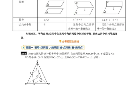 第47讲空间点、直线、平面之间的位置关系_高中三年全科资料_高考数学《必刷5000题》2025版_2025高考数学必刷5000题（原卷版分章节PDF）