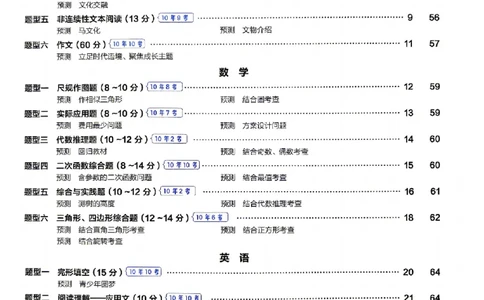 2026《天星密封卷&bull;福建中考临考预测卷》7科大分值题_2026中考押题卷合集_2026《天星密封卷&bull;中考临考预测卷》多地版_2026《天星密封卷&bull;中考临考预测卷》福建7科