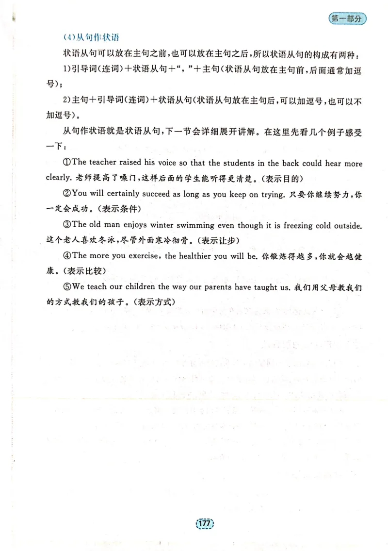 第五章状语和状语从句_高中三年全科资料_高中_高中1_刘晓艳高中刘晓燕《大雁英语》高中语法+单词（视频+讲义）_刘晓艳不就是高考英语语法吗（视频课+配套电子讲义）