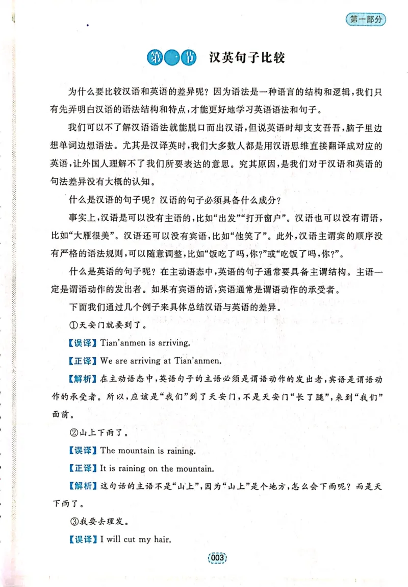 第一章简单句_高中三年全科资料_高中_高中1_刘晓艳高中刘晓燕《大雁英语》高中语法+单词（视频+讲义）_刘晓艳不就是高考英语语法吗（视频课+配套电子讲义）_第一部分语法趣讲