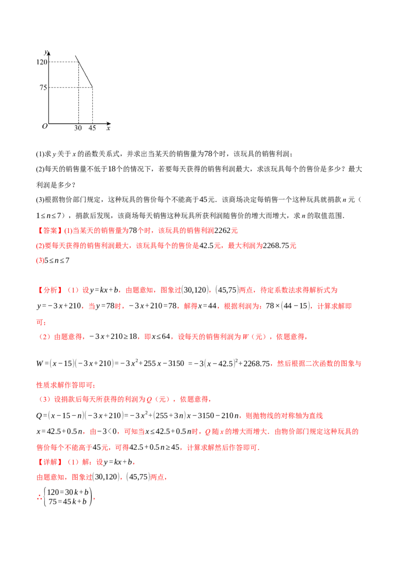 专题22.11二次函数全章专项复习（3大考点12种题型）（举一反三）（人教版）（教师版）_人教版数学九年级上册_版本二_九年级数学上册（人教版）_母题专项-U66_2025版