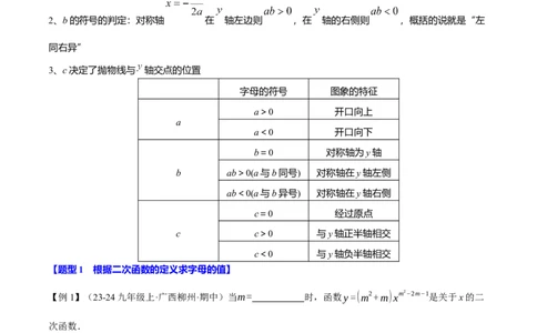 专题22.11二次函数全章专项复习（3大考点12种题型）（举一反三）（人教版）（教师版）_人教版数学九年级上册_版本二_九年级数学上册（人教版）_母题专项-U66_2025版