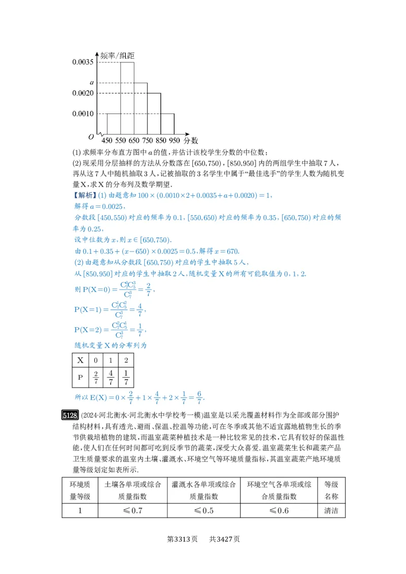 第92讲两点分布、二项分布、超几何分布与正态分布_高中三年全科资料_高考数学《必刷5000题》2025版_2025高考数学必刷5000题（解析版分章节PDF）