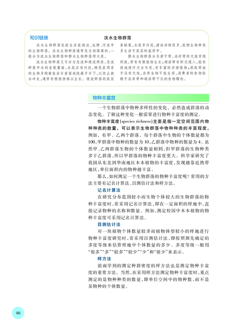 苏教版高中生物选择性必修2_高中三年全科资料_高中各科课本电子教材_06高中生物课本_苏教版