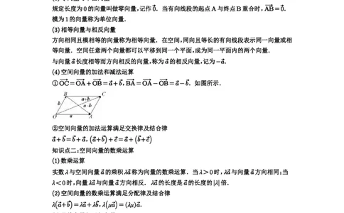 第54讲空间向量及其应用_高中三年全科资料_高考数学《必刷5000题》2025版_2025高考数学必刷5000题（原卷版分章节PDF）